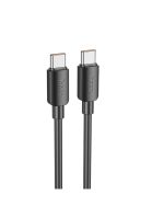 کابل شارژ 60 وات هوکو USB-C to USB-C مدل X96