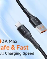 کابل تبدیل USB به USB-C مک دودو مدل CA-2271 طول 1 متر