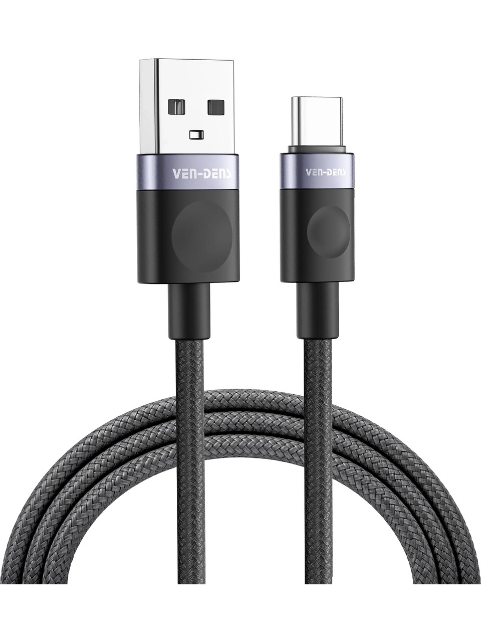 کابل شارژ USB به Type-C /وندنز VEN-DENZ /مدل DCM03 طول 1 متر