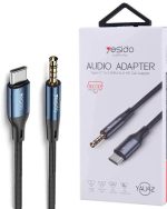کابل تبدیل USB-C به AUX یسیدو مدل YAU42 طول 1 متر