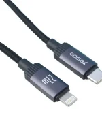 کابل تبدیل USB-C به لایتنینگ یسیدو مدل CA204 27W طول 1 متر