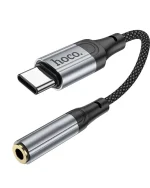 مبدل AUX OTG به USB-C هوکو مدل LS36